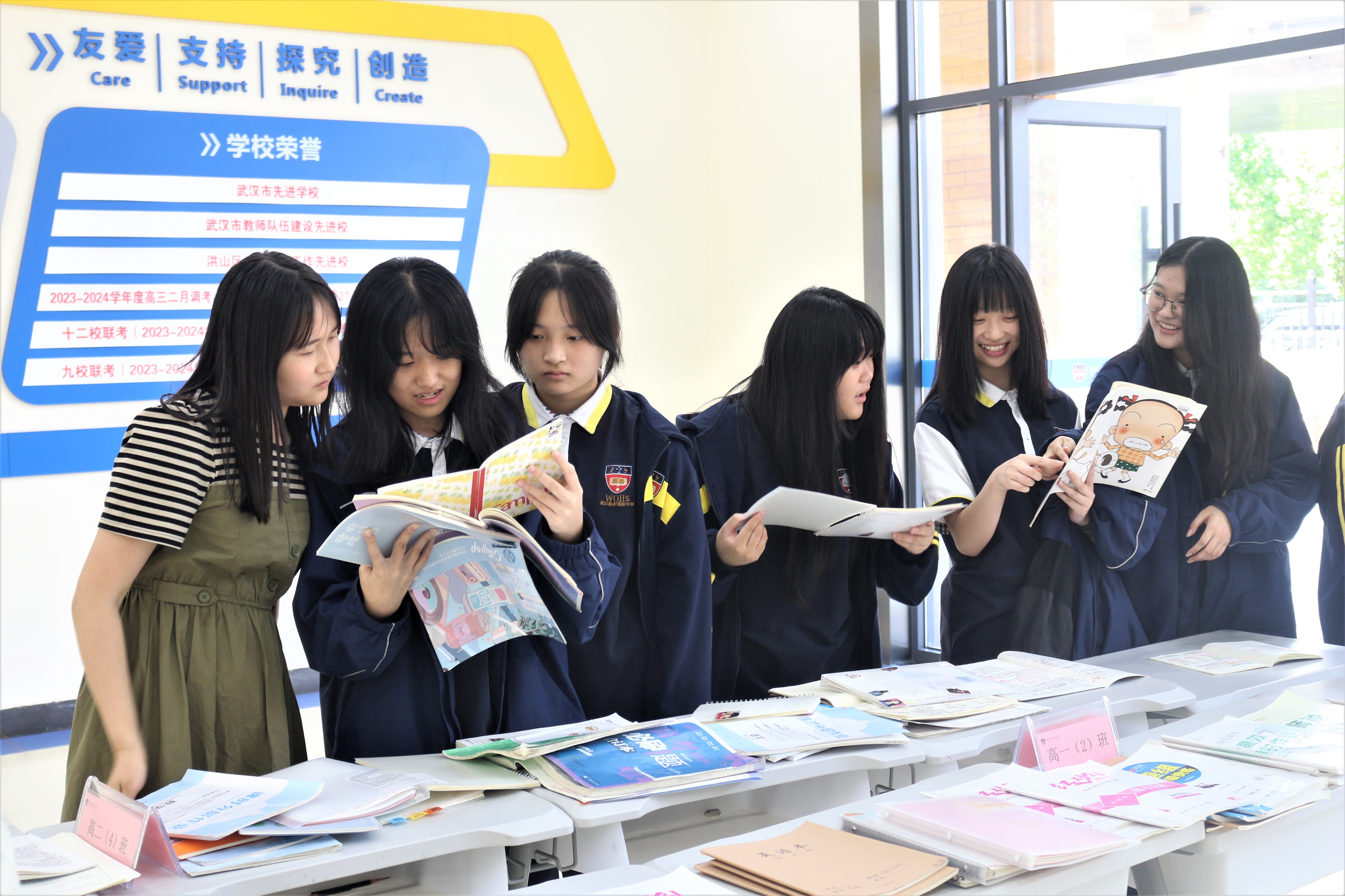 【精耕细作展风采 见贤思齐同进步】武汉澳新高级中学举行2023-2024学年下学期优秀作业展